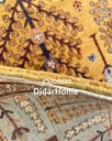 فرش دستباف محل طرح افشان نه متری