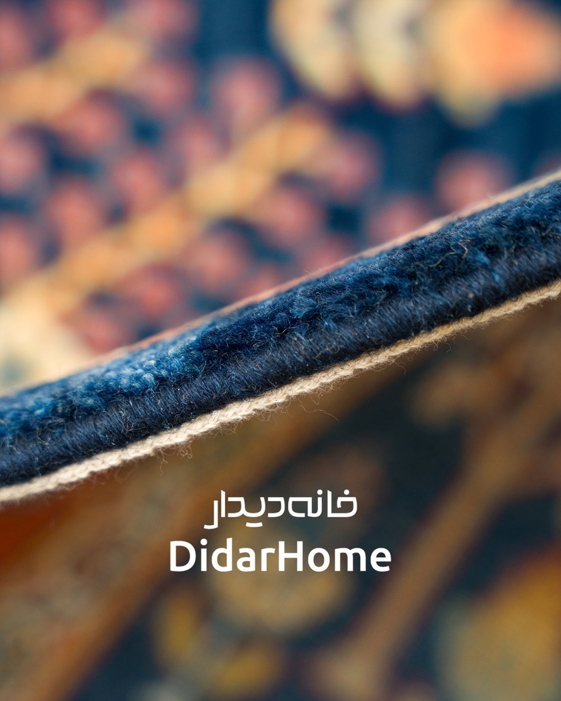 فرش دستباف محل طرح درخت زندگی شش متری