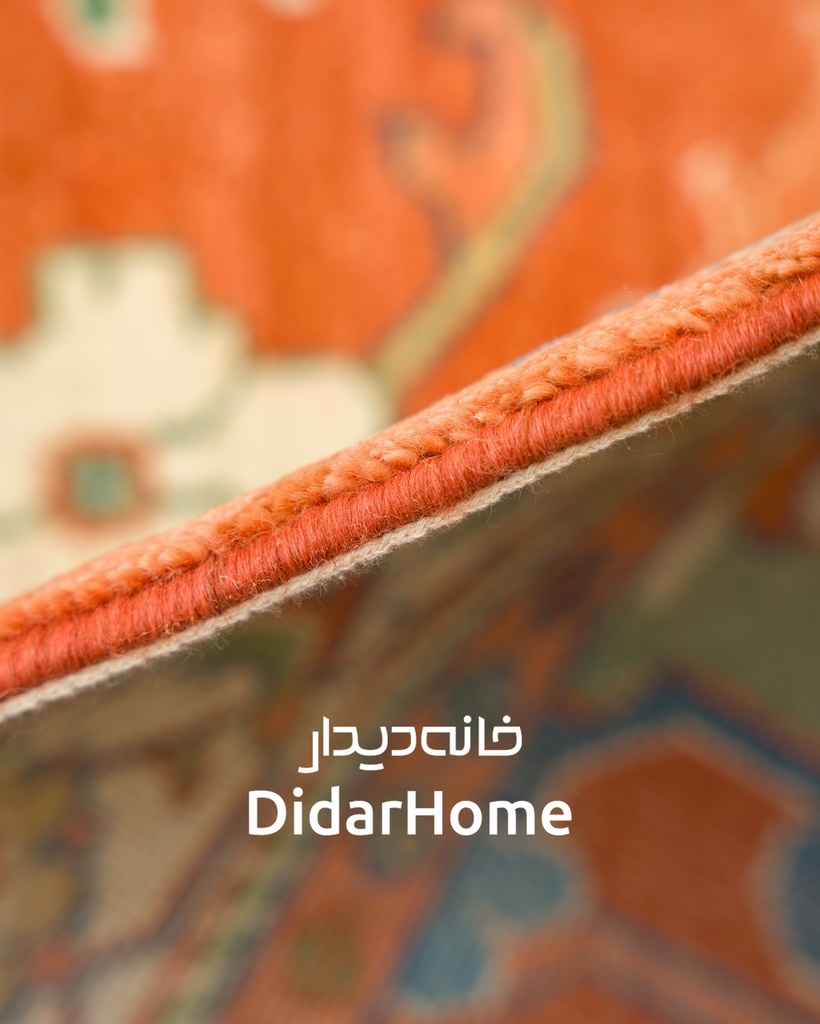فرش دستباف هریس طرح افشان شش متری