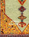 فرش دستباف بیجار گروس طرح ترنجی ذرع و نیم