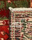 فرش دستباف آنتیک بختیاری طرح خشتی شش متری
