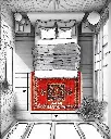 فرش دستباف قشقایی طرح ترنجی ۳/۳۸ متری