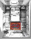 فرش دستباف بختیاری طرح ترنجی ۲/۳۷ متری