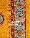 فرش دستباف قشقایی طرح ترنجی ۲/۰۴ متری