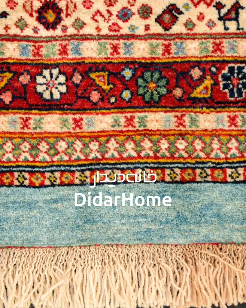 کناره دستباف قشقایی طرح خشتی
