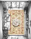 فرش دستباف سلطان آباد طرح افشان ۶/۳۵ متری (زیگلر محل)