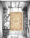 فرش دستباف سلطان آباد طرح افشان ۴/۲۸ متری (زیگلر محل)