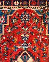 فرش دستباف آنتیک بختیاری طرح ترنجی ۳/۱۸ متری
