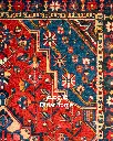 فرش دستباف آنتیک بختیاری طرح ترنجی ۳/۱۸ متری