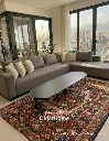 فرش دستباف آنتیک بختیاری طرح ترنجی ۴/۰۲ متری