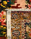 فرش دستباف آنتیک بختیاری طرح ترنجی ۴/۰۲ متری