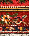 فرش دستباف آنتیک بختیاری طرح ترنجی ۴/۳۰ متری