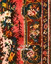 فرش دستباف آنتیک بختیاری طرح ترنجی ۴/۳۰ متری