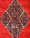 فرش دستباف بیجار طرح ترنجی ۴/۸۷ متری