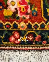 فرش دستباف آنتیک گلفرنگ طرح ترنجی ۸/۵۰ متری