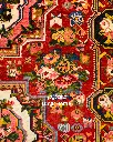 فرش دستباف آنتیک گلفرنگ طرح ترنجی ۸/۵۰ متری