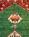 فرش دستباف قشقایی طرح ترنجی ۴/۵۴ متری