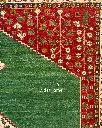 فرش دستباف قشقایی طرح ترنجی ۴/۵۴ متری