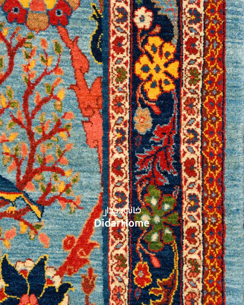 فرش دستباف بیجار گروس طرح افشان ۲/۲۷ متری