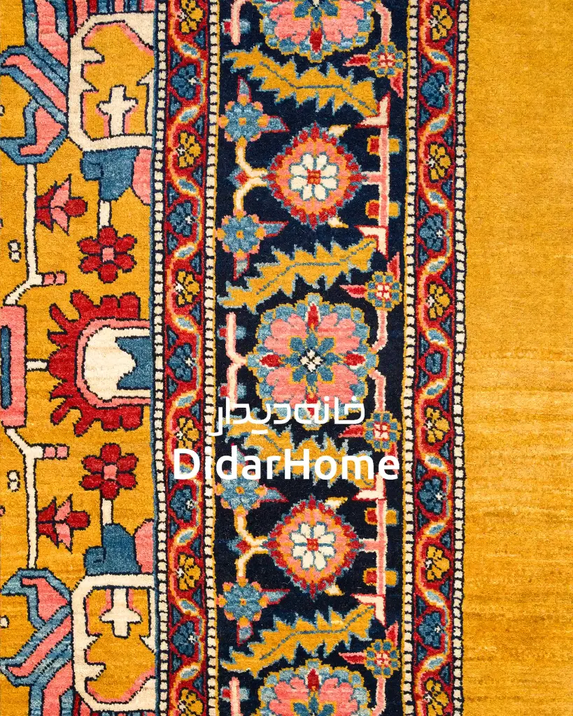 فرش دستباف هریس طرح افشان ۸ متری
