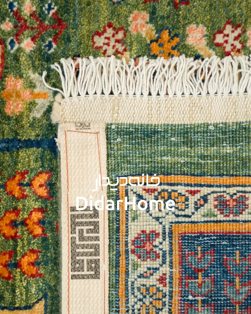 فرش دستباف قشقایی طرح درخت زندگی ۶/۲۱ متری