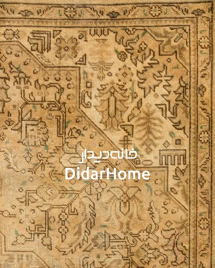 فرش دستباف مدرن تبریز طرح ترنجی ۵/۹۵ متری