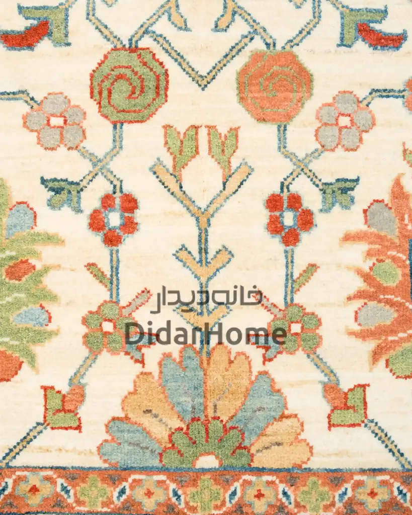 فرش دستباف سلطان آباد طرح افشان ۶/۳۵ متری (زیگلر محل)