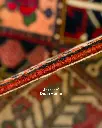 فرش دستباف آنتیک بختیاری طرح خشتی ۳/۱۲ متری
