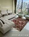 فرش دستباف آنتیک بختیاری طرح خشتی ۲/۹۷ متری