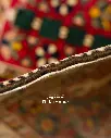 فرش دستباف آنتیک بختیاری طرح خشتی ۲/۹۷ متری