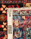 فرش دستباف آنتیک بختیاری طرح خشتی ۲/۹۰ متری