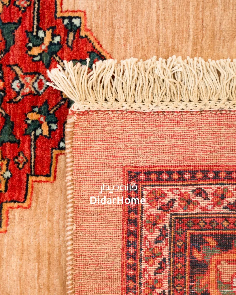 فرش دستباف بیجار طرح ترنجی ۴/۴۰ متری