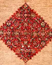 فرش دستباف بیجار طرح ترنجی ۴/۴۰ متری