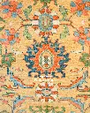 فرش دستباف هریس طرح افشان ۶/۵۵ متری