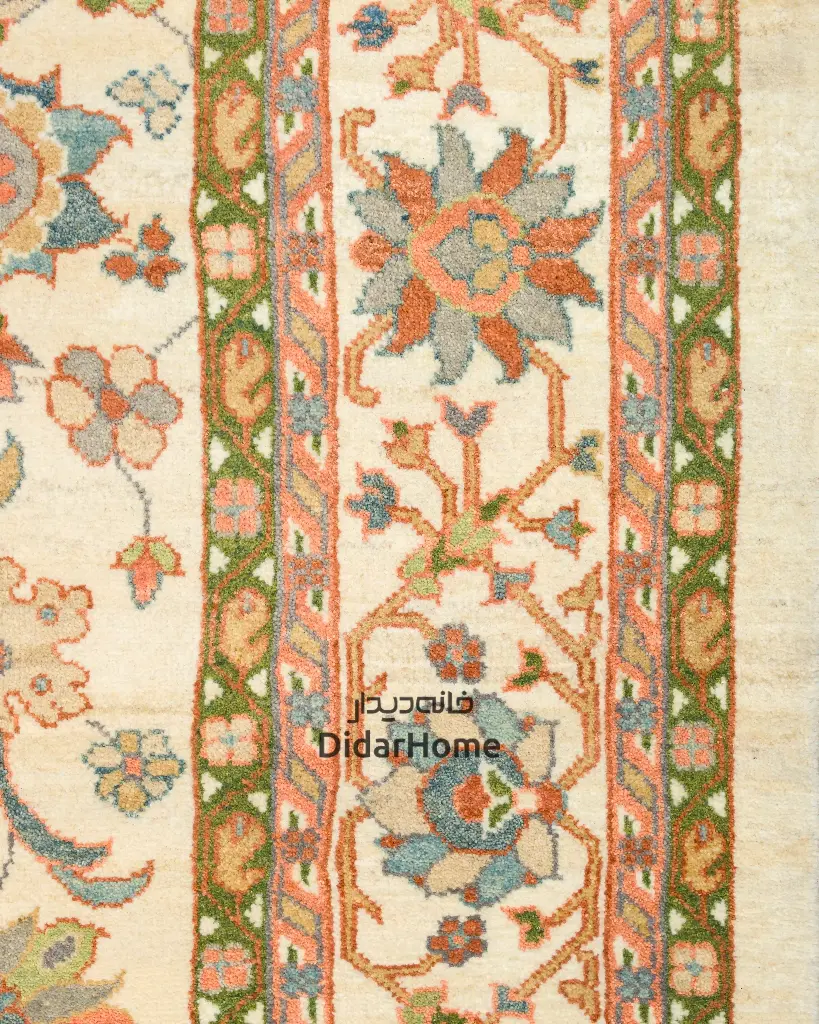 فرش دستباف سلطان آباد طرح افشان ۹/۴۳ متری (زیگلر محل)