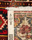 فرش دستباف آنتیک بختیاری طرح خشتی ۴/۹۶ متری
