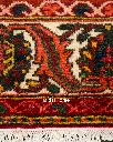 فرش دستباف آنتیک بختیاری طرح خشتی ۵/۰۵ متری