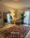 فرش دستباف آنتیک بختیاری طرح خشتی ۵/۳۴ متری