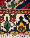 فرش دستباف آنتیک بختیاری طرح خشتی ۵/۳۴ متری
