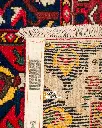 فرش دستباف آنتیک بختیاری طرح خشتی ۵/۹۷ متری
