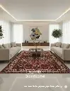 فرش دستباف آنتیک بختیاری طرح خشتی ۷/۰۷ متری