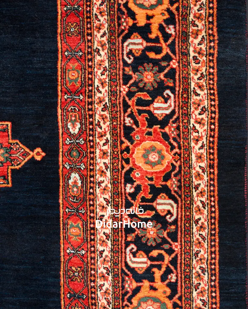فرش دستباف بیجار طرح ترنجی ۴/۴۸ متری