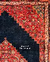 فرش دستباف بیجار طرح ترنجی ۴/۴۸ متری