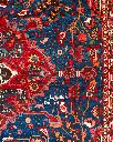 فرش دستباف آنتیک بختیاری طرح ترنجی ۸/۰۷ متری