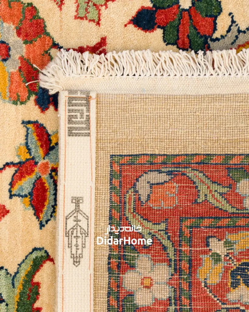 فرش دستباف تبریز طرح ترنجی ۵/۵۷ متری