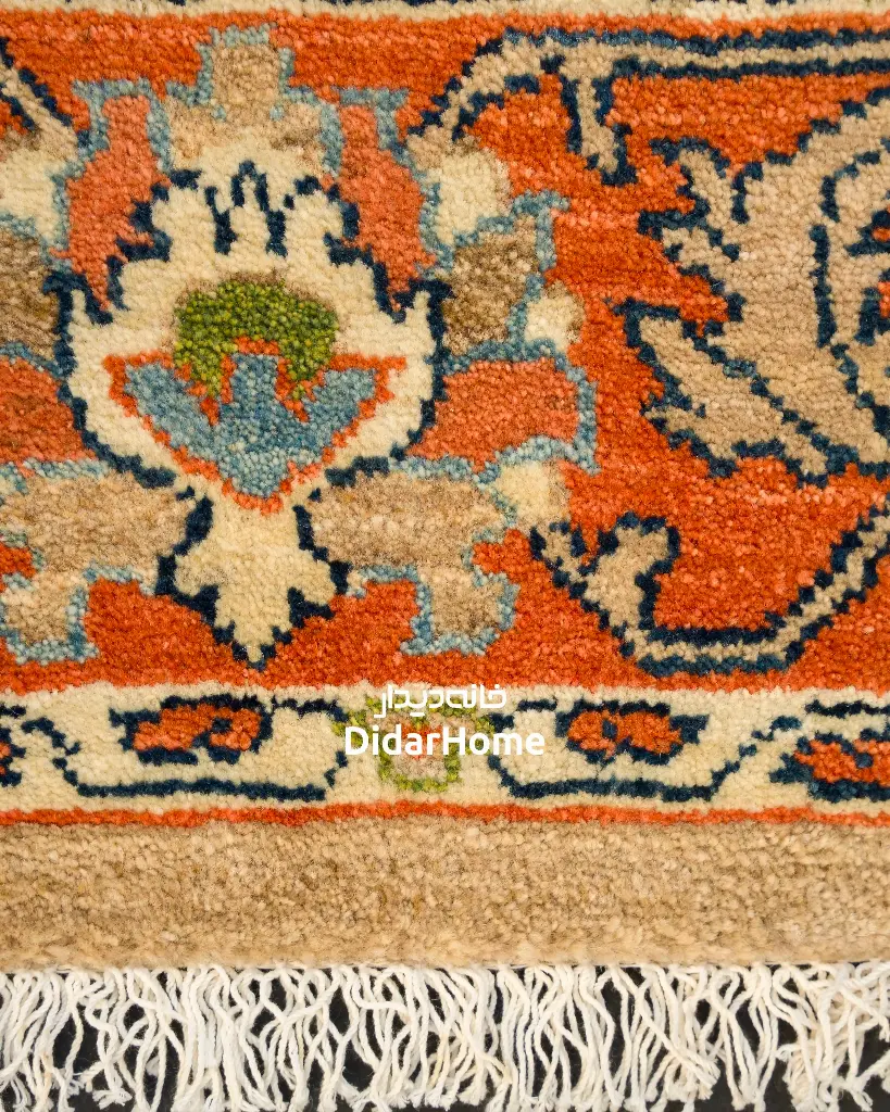 فرش دستباف هریس طرح افشان ۶/۵۵ متری