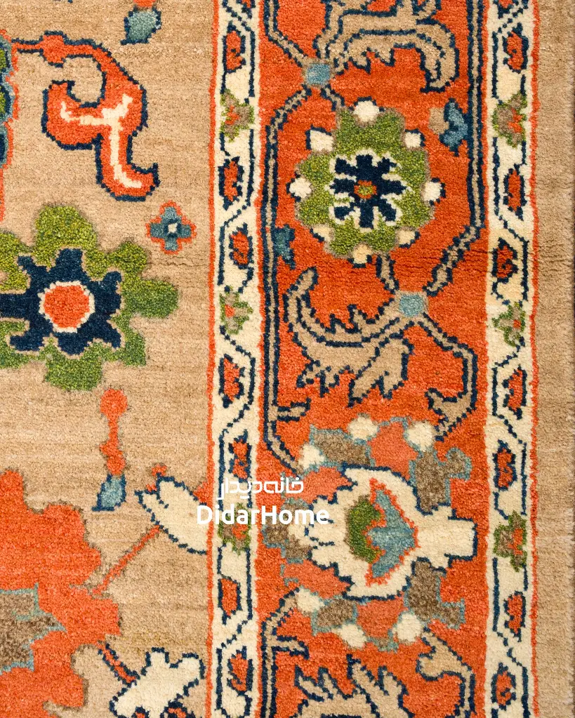 فرش دستباف هریس طرح افشان ۶/۵۵ متری