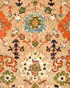 فرش دستباف هریس طرح افشان ۶/۵۵ متری