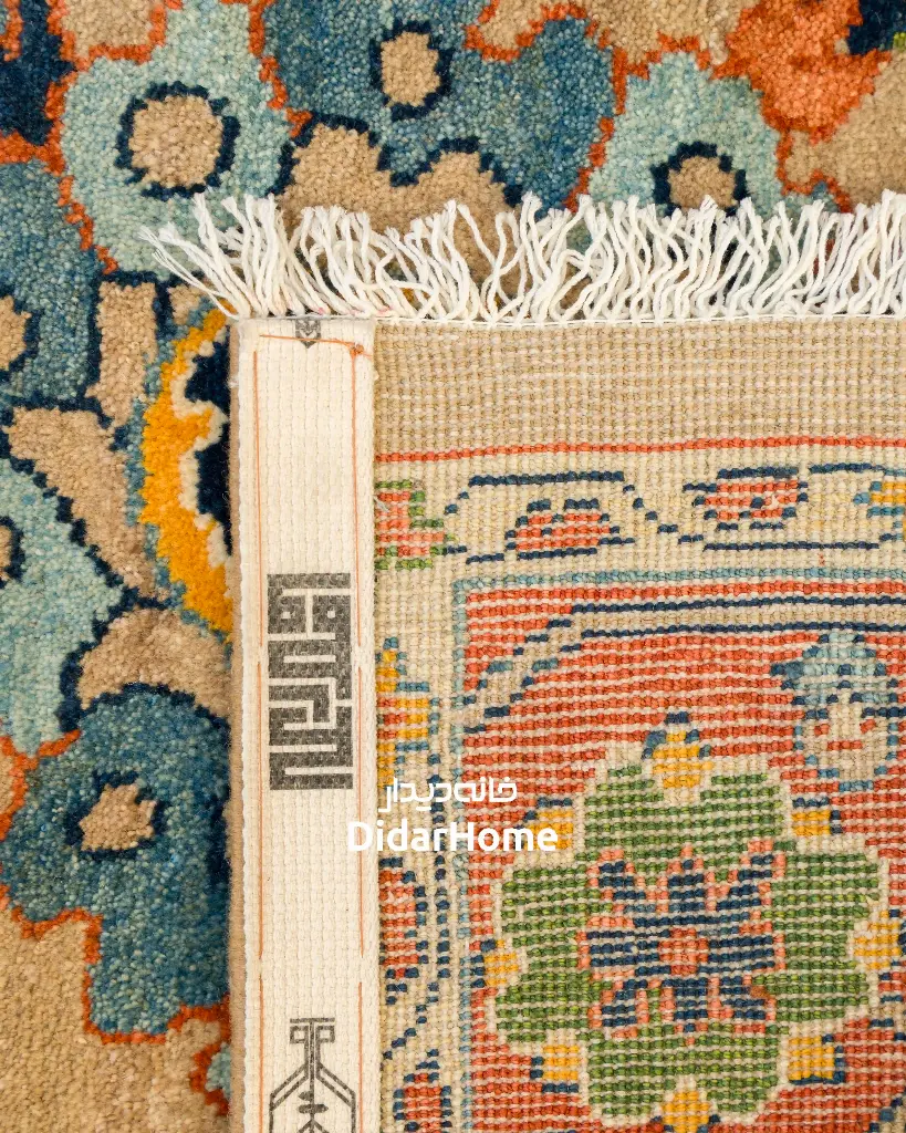 فرش دستباف هریس طرح افشان ۸/۰۴ متری