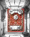 فرش دستباف تبریز طرح ماهی ۱۳/۰۱ متری